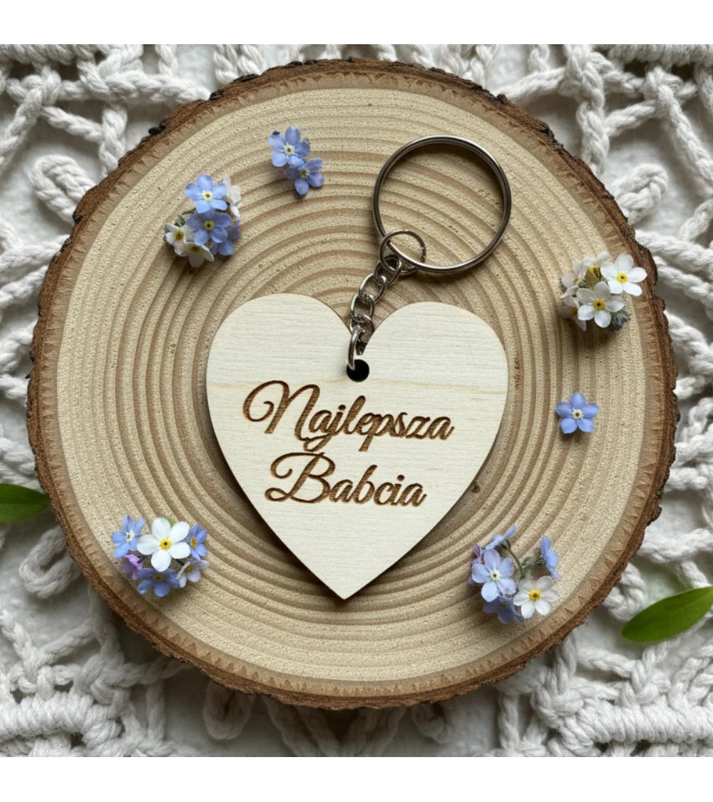 Breloczki na Dzień Babci i Dziadka