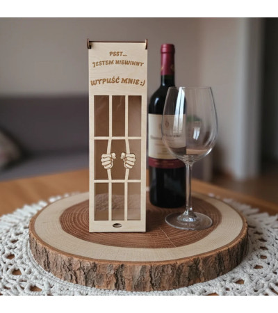 Pudełko na Alkohol - "Jestem niewinny! Wypuść mnie!"