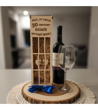 Pudełko na Alkohol - "Jestem niewinny! Wypuść mnie!"