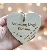 Zawieszka Serce do auta personalizowane