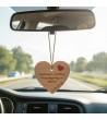 Zawieszka Serce do auta personalizowane
