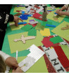 Miecz Minecraft sklejka do prac artystycznych DIY