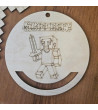 Baza do makramy Minecraft sklejka do prac artystycznych DIY Decoupage
