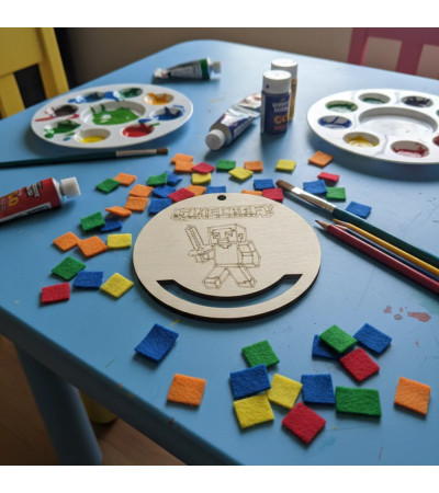 Baza do makramy Minecraft sklejka do prac artystycznych DIY Decoupage