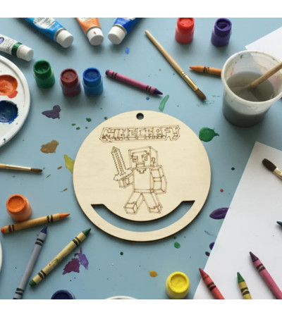 Baza do makramy Minecraft sklejka do prac artystycznych DIY Decoupage