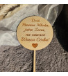 Personalizowany Piker do Kwiatów Wyjątkowe Podziękowanie dla Rodziców