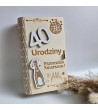 Pudełko na Pieniądze z elementem 3D Personalizowane na Urodziny