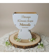 Kielich - Prezent Pierwsza Komunia Święta BOX Personalizowany DUŻY