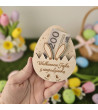 Wielkanocne Jajko z Niespodzianką Personalizowany Bon na Pieniądze 3D