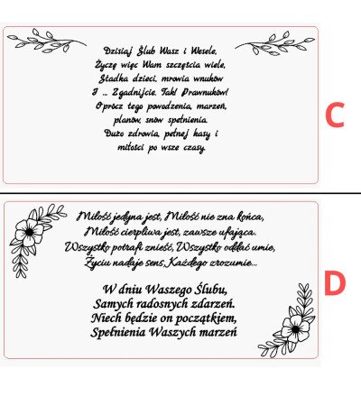 Pudełko na Ślub Pamiątka z Grawerem Prezent personalizowany złote plexy